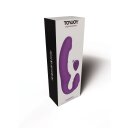 ToyJoy Designer Edition Nymphea Vibrating Strap-On Purple