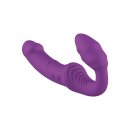 ToyJoy Designer Edition Nymphea Vibrating Strap-On Purple