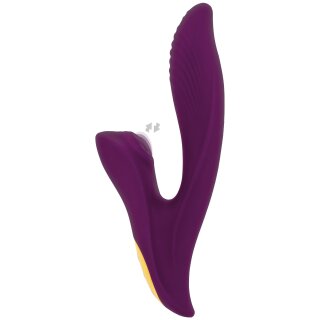 ToyJoy Designer Edition Athena Tapping Sensation Vibe Purple