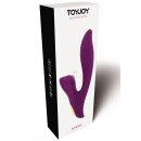 ToyJoy Designer Edition Athena Tapping Sensation Vibe Purple