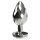 ToyJoy Anal Play Disco Diamond Plug Large Silver 3,85 cm
