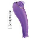 Xocoon SalsaTap Sensation Tapping and Togue Stimulator Violet
