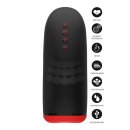 Hidden Desire Fusion X Beaded Tongue Masturbator Black