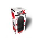 Hidden Desire Fusion X Beaded Tongue Masturbator Black