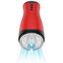 Hidden Desire Fusion X Super Suction Masturbator Red