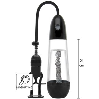 Hidden Desire Fusion X Magnifying Sleeve Penis Pump Black