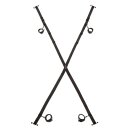 CalExotics Nocturnal Over The Door Cross Black