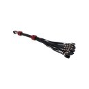 Hidden Desire Real Leather Cat O Nine Whip Studded 62 cm