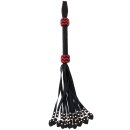 Hidden Desire Real Leather Cat O Nine Whip Studded 62 cm