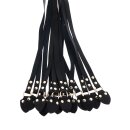 Hidden Desire Real Leather Cat O Nine Whip Studded 62 cm