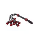 Hidden Desire Real Leather Roses Whip 64 cm