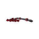 Hidden Desire Real Leather Roses Whip 64 cm