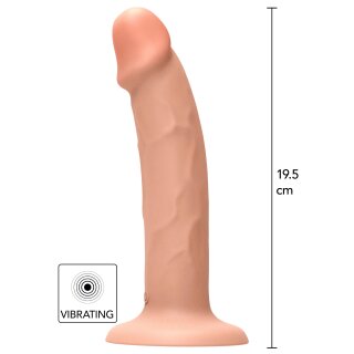 ToyJoy Get Real Vibrating Harness Dong Light skin tone