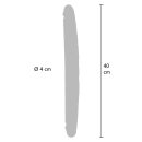 ToyJoy Get Real Silicone Foreskin Double Dong 40 cm Caramel skin tone