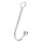 Mr. Steel Bondage Hook 40 mm Ball Silver