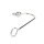 Mr. Steel Anal Hook Double Balls 25+40 mm Silver