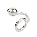 Mr. Steel Ass Hitch Egg 40 mm/Ring 40 mm Silver