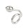 Mr. Steel Ass Hitch Egg 40 mm/Ring 40 mm Silver