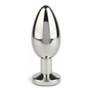 Mr. Steel Jewled Butt Plug Large Blue 3,8 cm