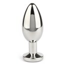 Mr. Steel Jewled Butt Plug Large Pink 3,8 cm