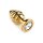 Mr. Steel Twister Butt Plug Small Gold 2,5 cm