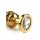 Mr. Steel Twister Butt Plug Small Gold 2,5 cm