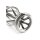 Mr. Steel Round Wire Plug Small Silver