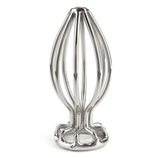 Mr. Steel Round Wire Plug Medium Silver