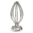 Mr. Steel Round Wire Plug Medium Silver