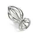 Mr. Steel Round Wire Plug Medium Silver