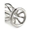 Mr. Steel Round Wire Plug Medium Silver