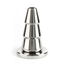 Mr. Steel Advanced Cone Butt Plug Silver 5,5 cm