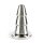 Mr. Steel Advanced Cone Butt Plug Silver 5,5 cm