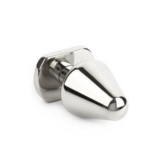 Mr. Steel Heavy Steel Butt Plug Small Silver 3,8 cm