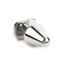Mr. Steel Heavy Steel Butt Plug Small Silver 3,8 cm