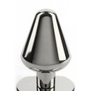 Mr. Steel Heavy Steel Butt Plug Small Silver 3,8 cm
