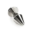 Mr. Steel Classic Butt Plug Medium Silver 3,8 cm