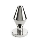 Mr. Steel Classic Butt Plug Medium Silver 3,8 cm