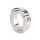 Mr. Steel Hinged Magnetic Cockring 40 mm Silver