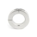 Mr. Steel Hinged Magnetic Cockring 45 mm Silver