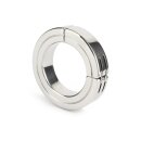 Mr. Steel Hinged Magnetic Cockring 50 mm Silver