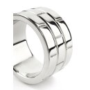 Mr. Steel The Wall C-Ring 40 mm Silver