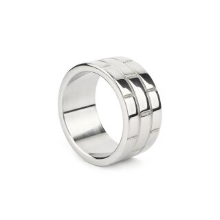 Mr. Steel The Wall C-Ring 45 mm Silver
