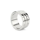 Mr. Steel The Wall C-Ring 45 mm Silver