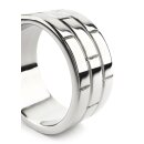 Mr. Steel The Wall C-Ring 50 mm Silver