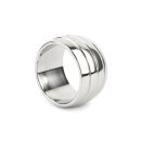 Mr. Steel Oval Barrel C-Ring 45 mm Silver