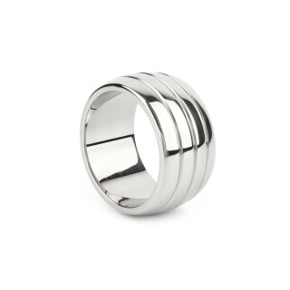 Mr. Steel Oval Barrel C-Ring 50 mm Silver