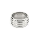 Mr. Steel Oval Barrel C-Ring 50 mm Silver
