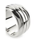 Mr. Steel Oval Barrel C-Ring 50 mm Silver