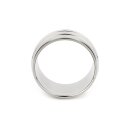 Mr. Steel Oval Barrel C-Ring 55 mm Silver